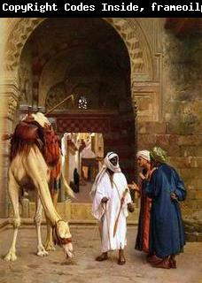 unknow artist Arab or Arabic people and life. Orientalism oil paintings  296